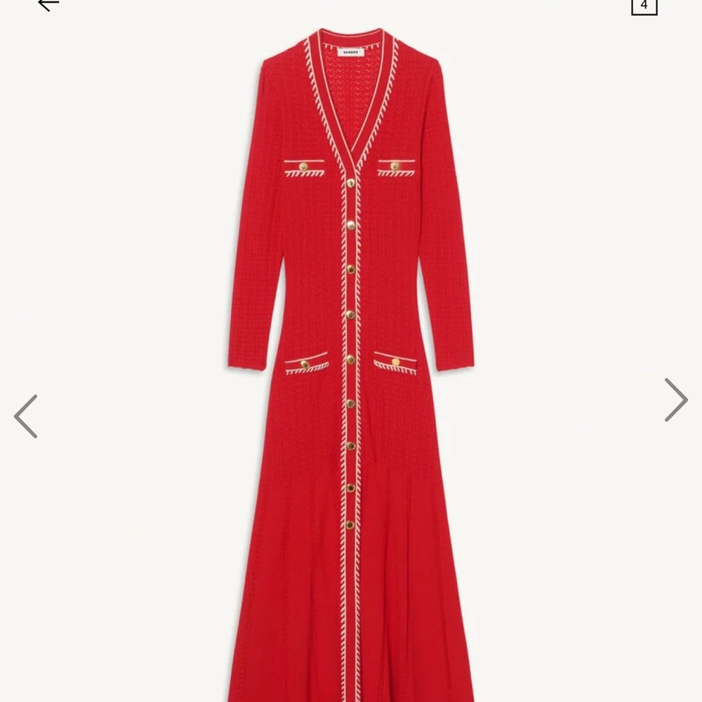 Sandro knit dress